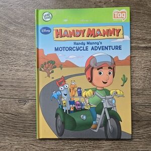 Leap Frog TAG Handy Manny Motorcycle Adventure Book